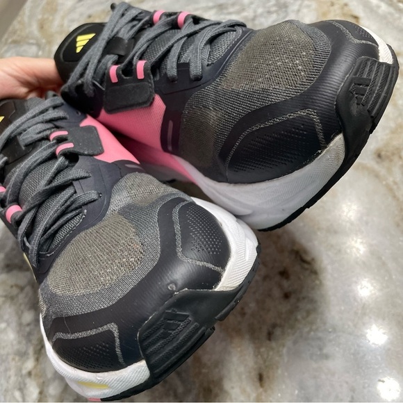 adidas Adistar CS Running  Performance Shoes Greyfive/Almostyellow/Beampink W 11 - Picture 7 of 13